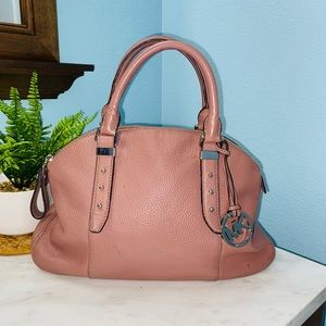 Mauve Micheal Kors Bowery Satchel